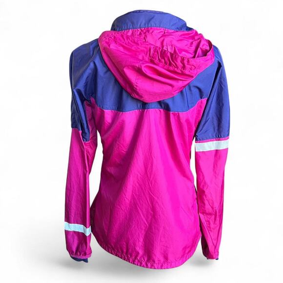 Nike Pink & Purple Running Hooded Windbreaker - Picture 3 of 6